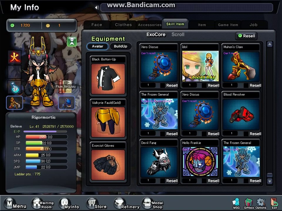 PlayerUp.com - Buy and Sell Accounts - Selling Rumble Fighter Account LEVEL 41