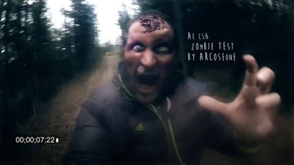 zombie face +Making off