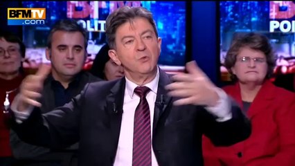 Le "hug" de Hollande avec les "pigeons": "un geste ridicule", fustige Mélenchon - 16/02