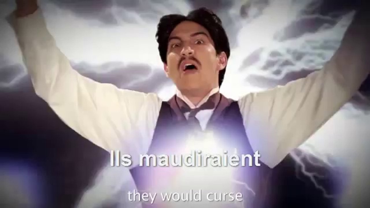 Nikola Tesla VS Thomas Edison Epic Rap Battle Of History VOSTFR (Sous titres français)(1)