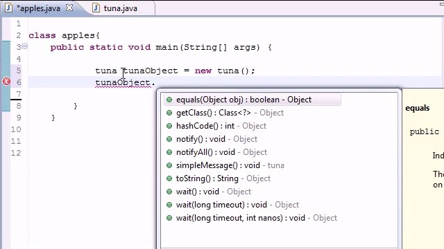 Java Tutorial 14 - using multiple classes