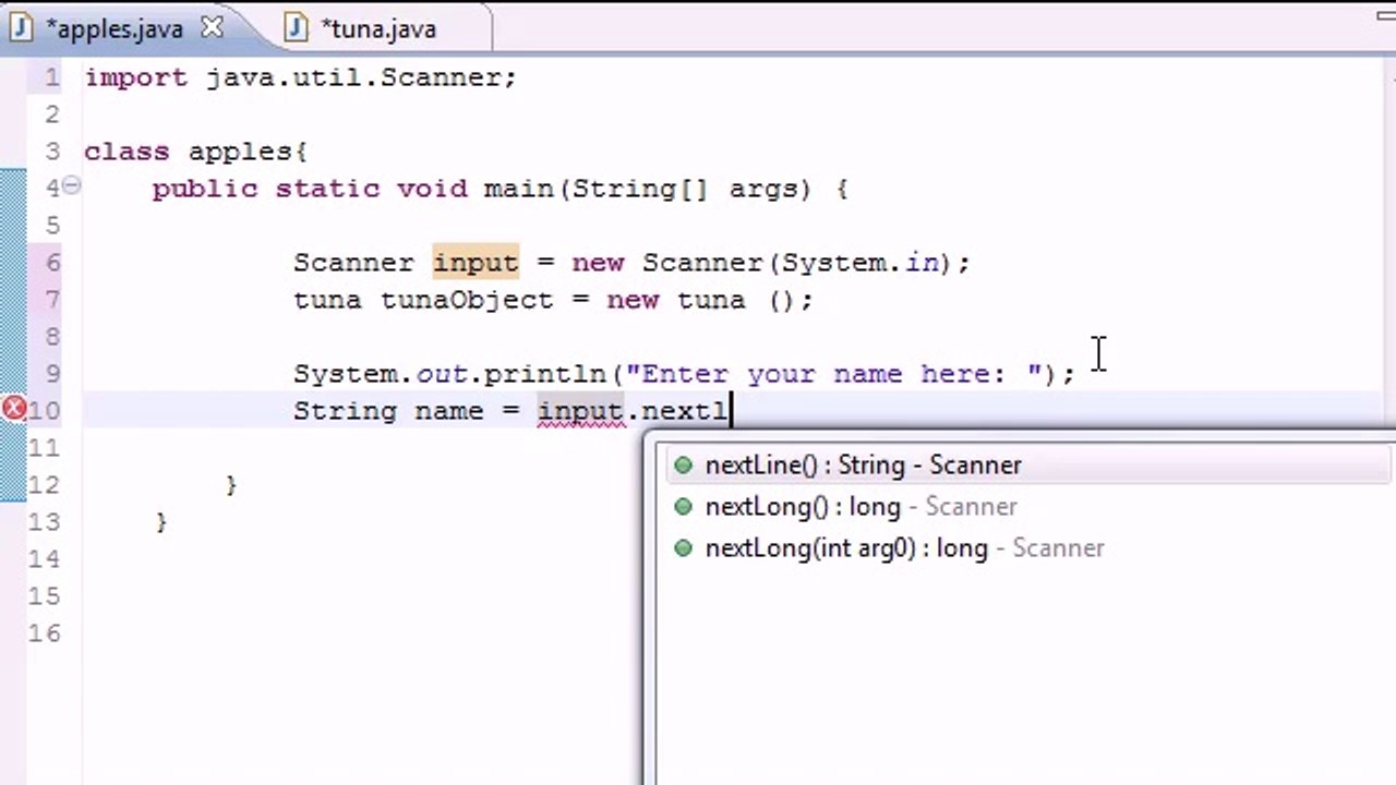 Java Tutorial 15 - use methods with parameter