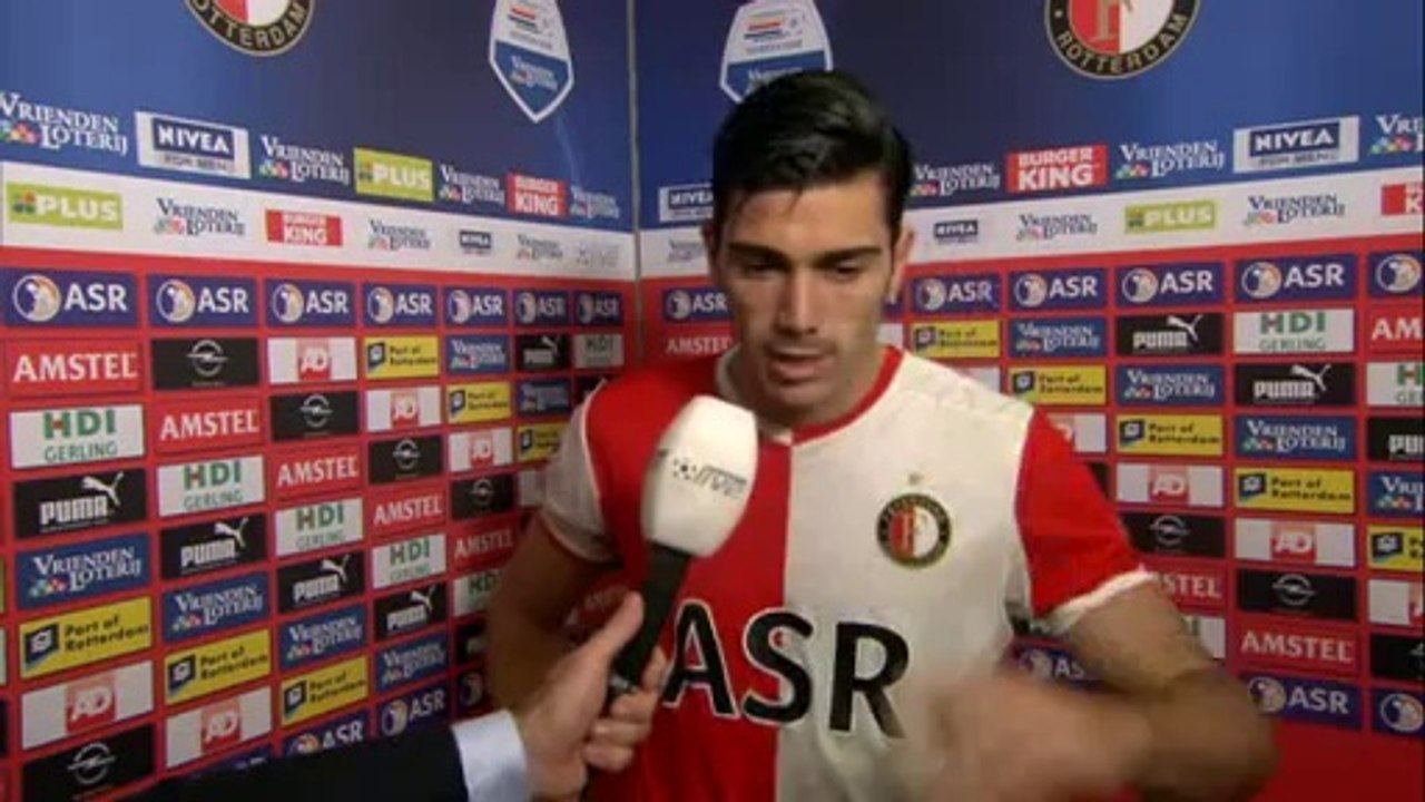 23-12-2012 Graziano Pellè na Feyenoord - FC Groningen