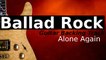 Demo Rock Ballad Backing Track in E Minor - Alone Again