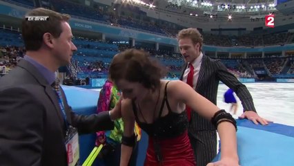 Danse sur glace : les Français Péchalat et Bourzat tout proches du podium olympique