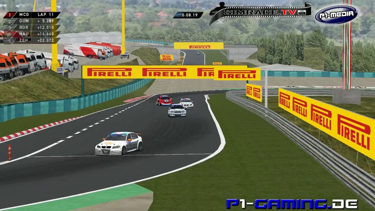 P1-WTCC Rennen 1 - Ungarn Part 2