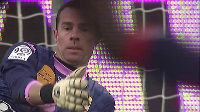 But Divock ORIGI (23ème) - Evian TG FC - LOSC Lille - (2-2) - 16/02/14 - (ETG-LOSC)