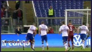 All Goals - Roma 3-0 Sampdoria - 16-02-2014 Highlights