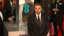 BAFTAs: Leonardo DiCaprio laughs at chanting fans in London