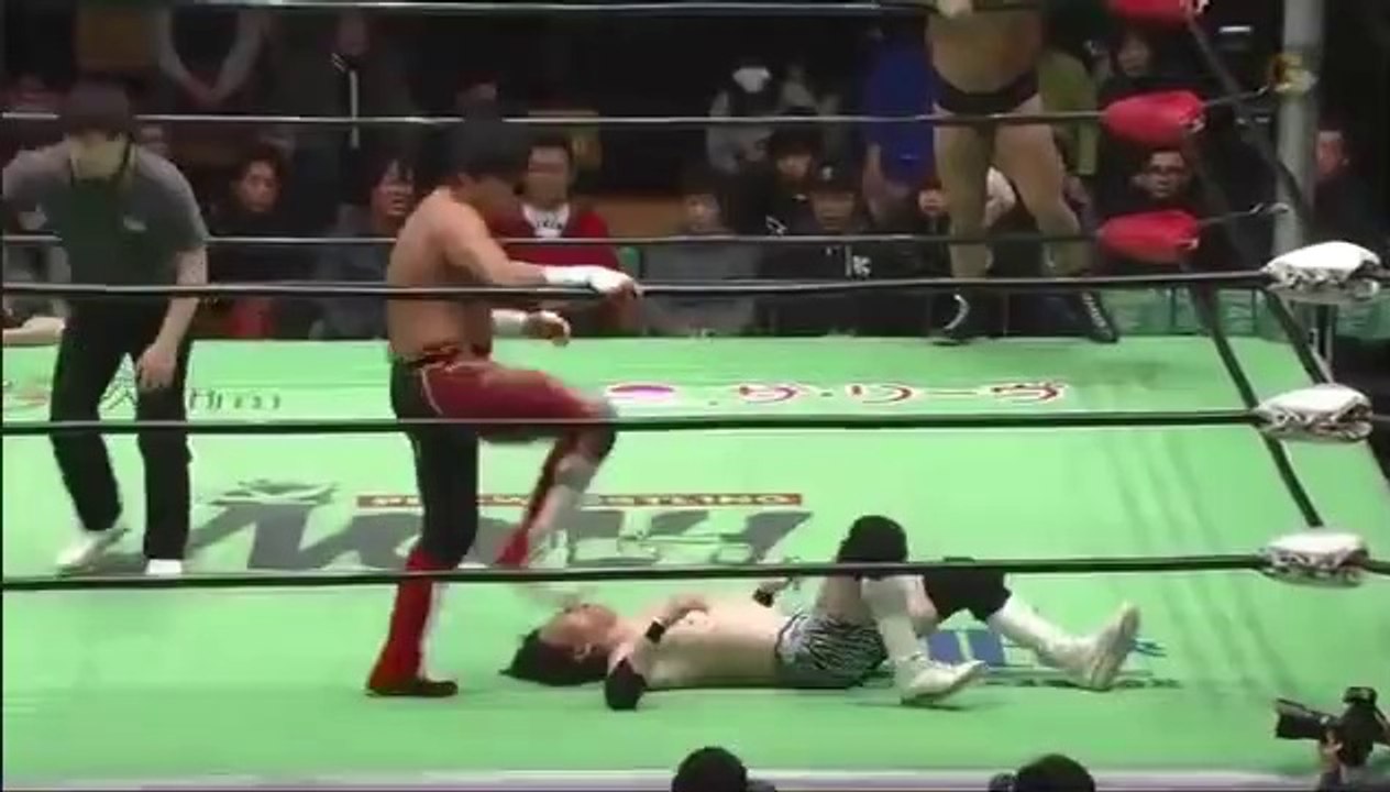 Cho Kibou-Gun (Hajime Ohara & Kenou) vs. Mitsuhiro Kitamiya & Yoshinari Ogawa (NOAH)