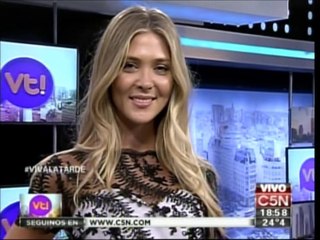 Ailen Siboldi en Viva La Tarde por C5N