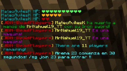 Partida rapida Los juegos del hambre -Deadplayers-