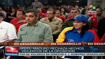 Maduro afirma que se ha nulificado la violencia en Venezuela