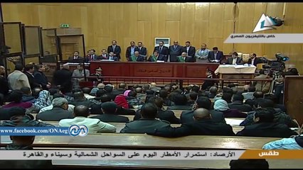 مرسى من داخل القفص: "الحمد لله.. إزيك يا أسامة"