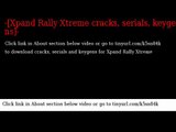 Xpand Rally Xtreme cracks serials keygens