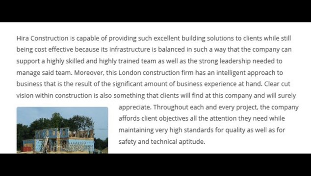 Hira Construction | Top Quality Building Solutions