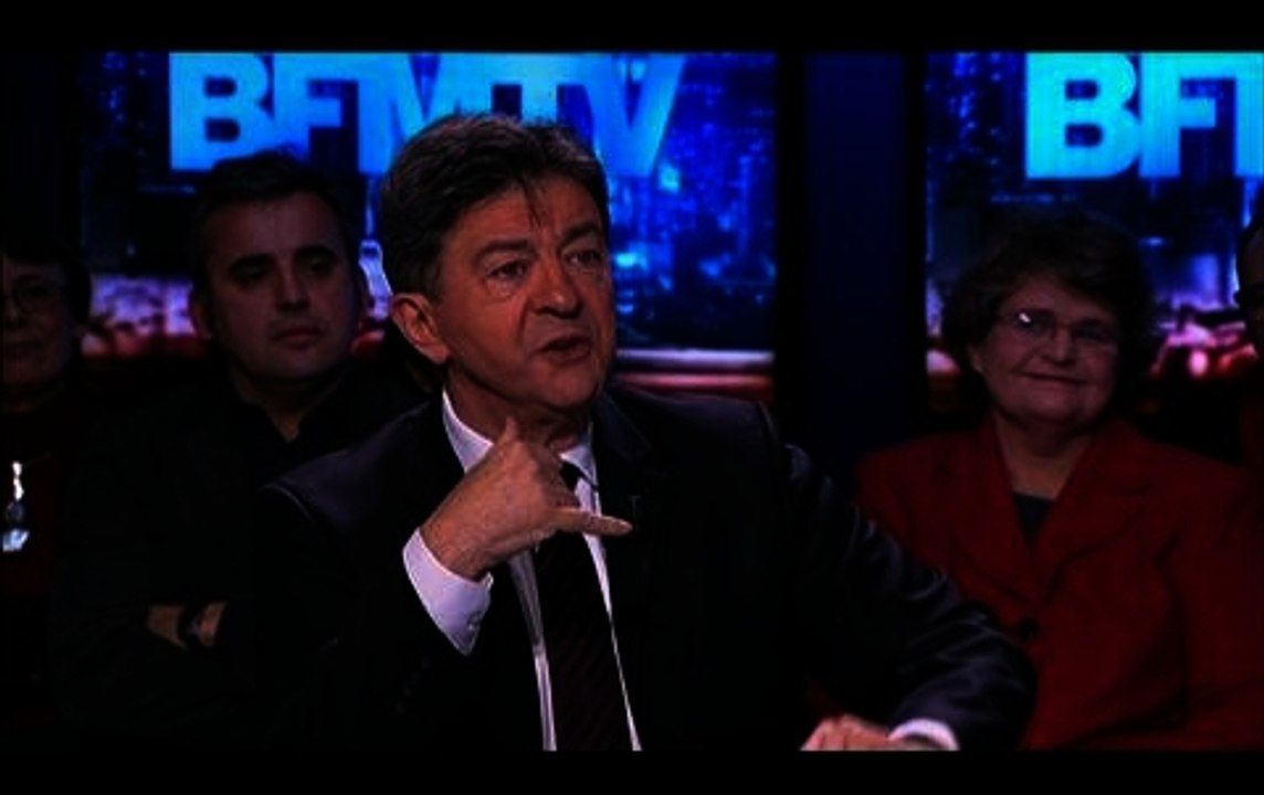 Attractivité : "Hollande mène une politique de droite", dénonce Mélenchon