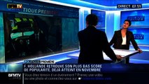 Politique Première: Sondages: La popularité de François Hollande continue de baisser - 17/02