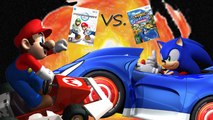 Mario Kart Wii vs. Sonic & SEGA All-Stars Racing