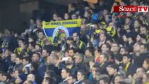 Fenerbahçe Stadı 'Ali İsmail Kormaz' marşıyla inledi