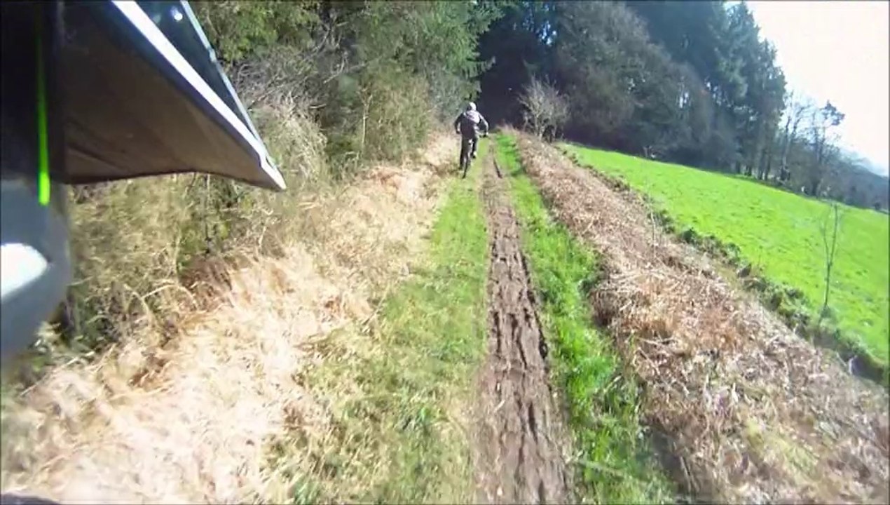 fin de la piste racine au nivot 16 02 2014
