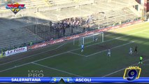 Salernitana - Ascoli 2-1 HD | Highlights and Goals Lega Pro 1^Div. Gir.B 24^ Giornata 16/02/2014