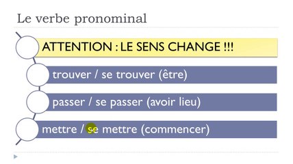 Learn French #Unit 3 #Lesson P = Le verbe pronominal