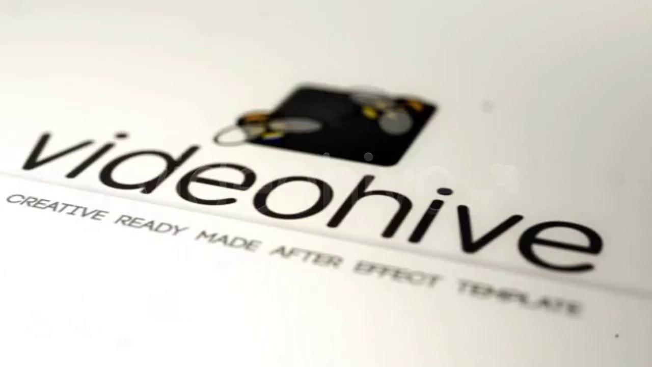 Clean Black White Reversed - After Effects Template