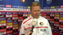 05-01-2013 Ronald Koeman na Feyenoord - AGOVV