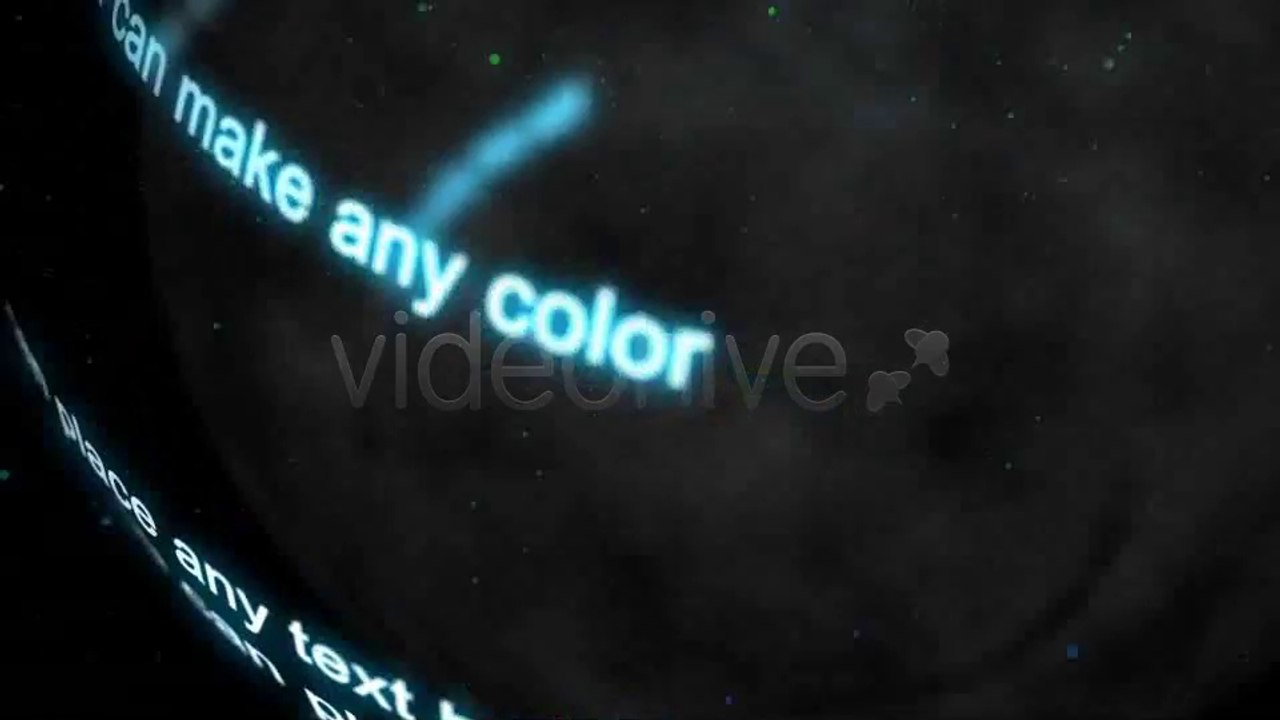 Text Planet - After Effects Template