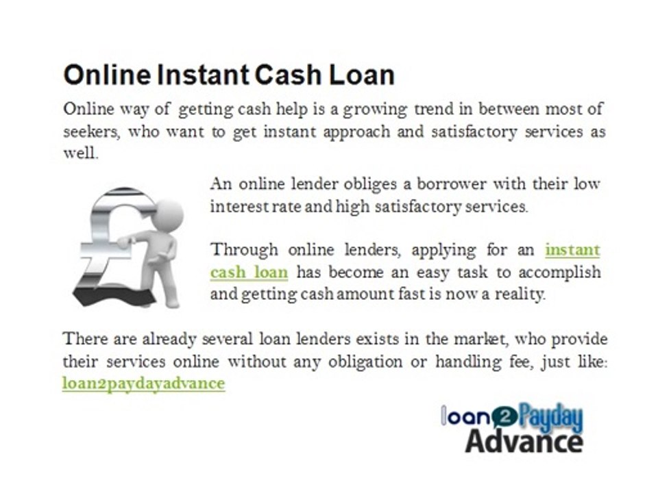 Online Instant Cash Loans-A Help to Achieve Fast Funds