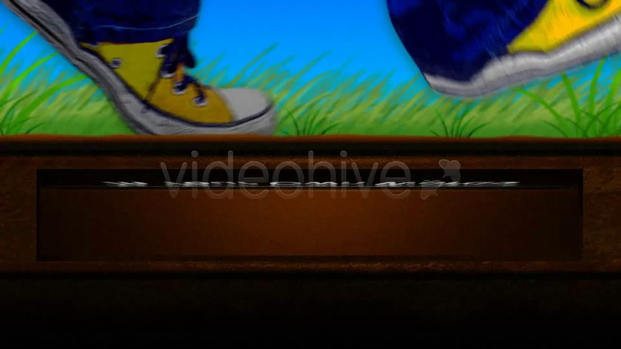 Walk and Text - After Effects Template