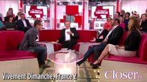 Michel Drucker et Kad Merad se moquent de François Hollande et Julie Gayet