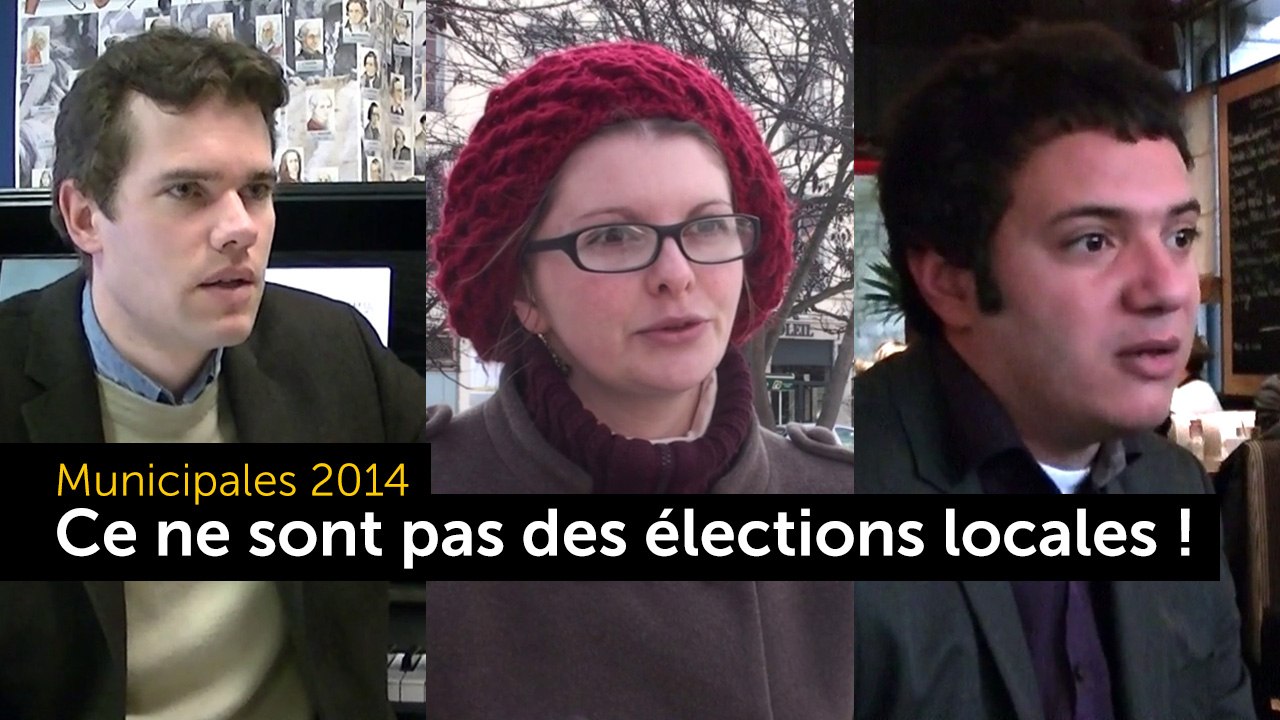 Listes S&P aux municipales - Ce ne sont pas des élections locales !