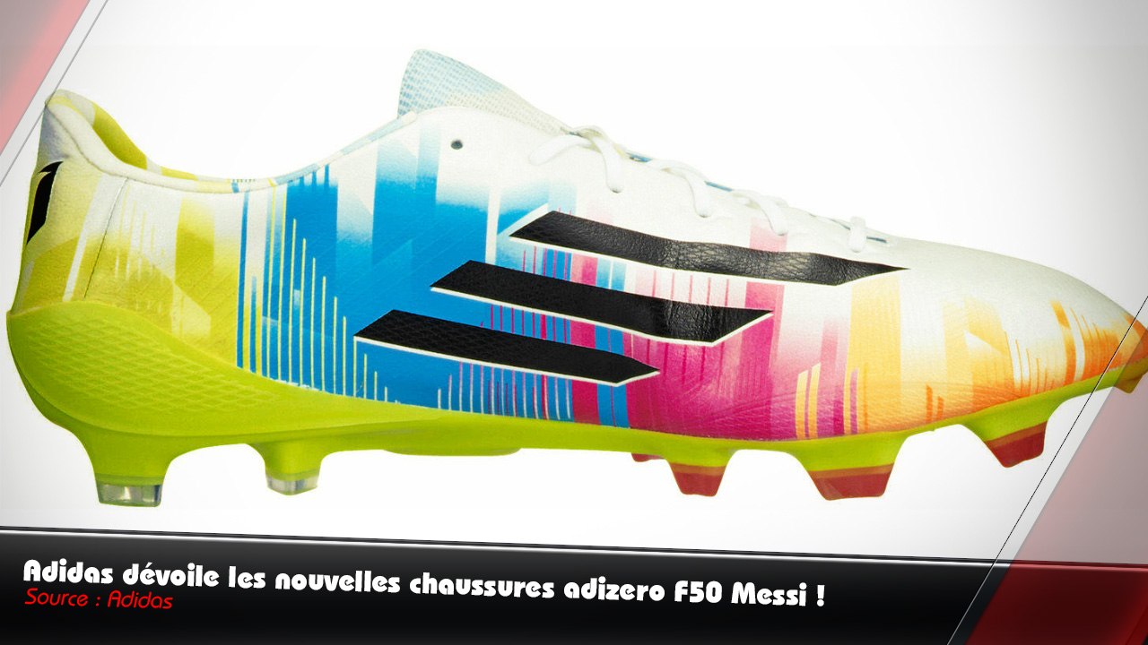 Découvrez les nouvelles Adidas adizero F50 Messi !