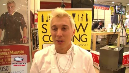 Show cooking di Andrea Mainardi a Roma Est per un San Valentino con gusto