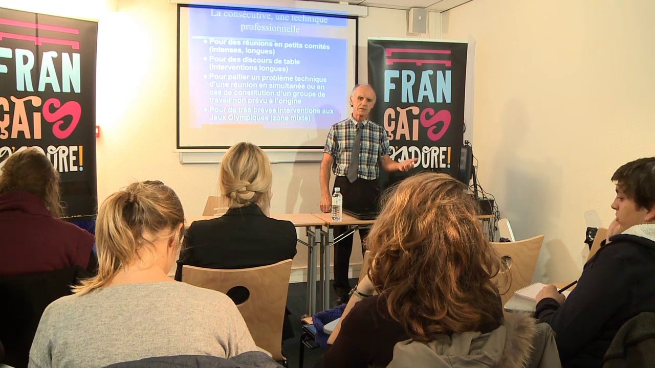 Sotchi 2014 : Formation jeunes interprètes franSotchi 2014 : Formation des jeunes interprètes francophones ; Partie 1, La consécutive -  Chap 02