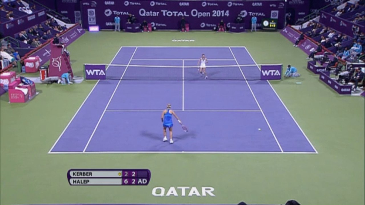 Doha: Kerber verliert erneut ein Endspiel!