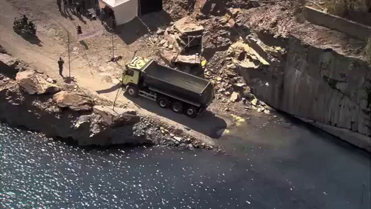 Hamster lenkt einen 15-Tonner