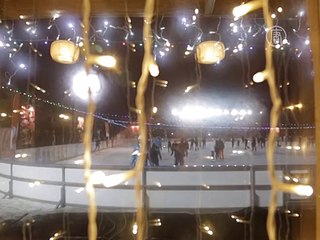 В Москве влюблённые раскрасили свою половинку