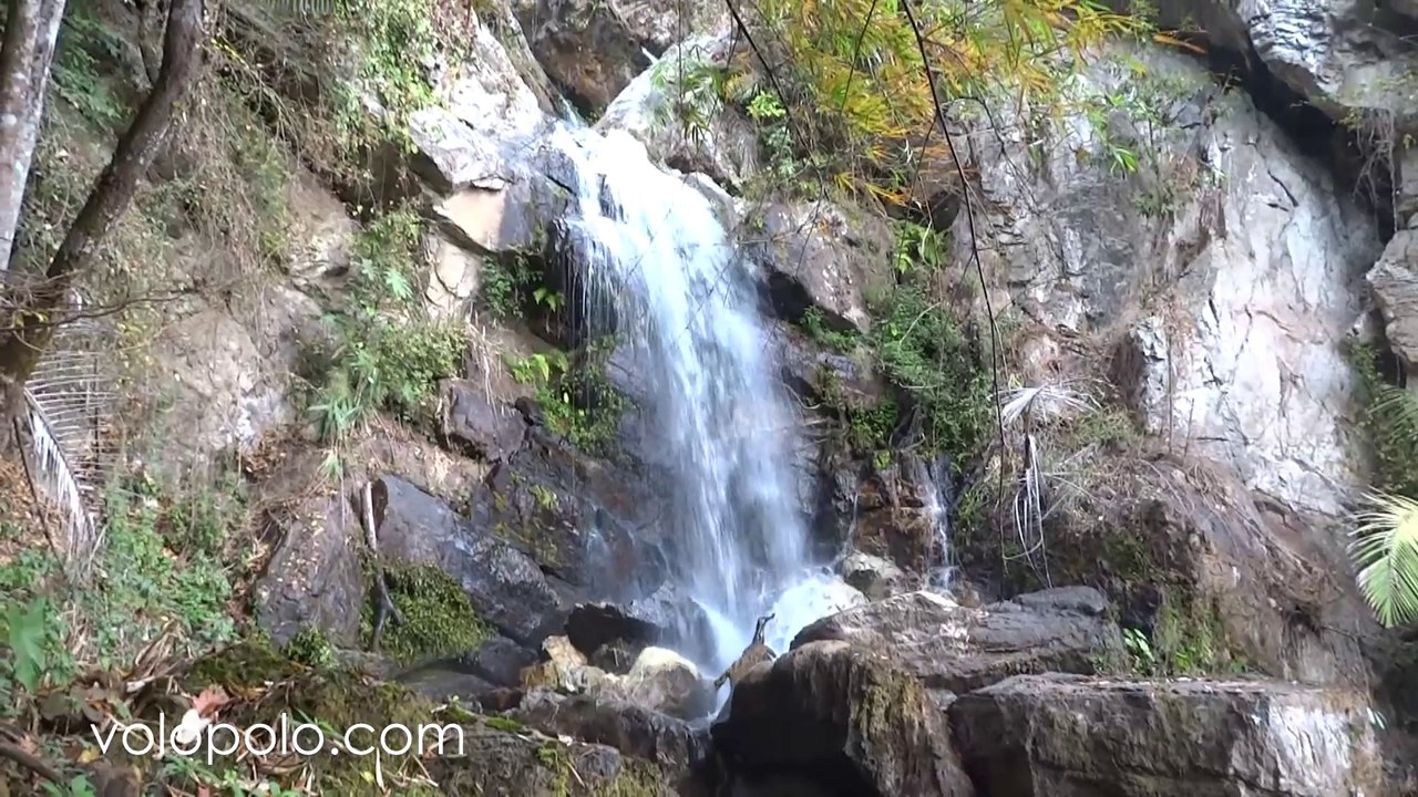 Tri Trueng Waterfall in Chaloem Rattanakosin National Park