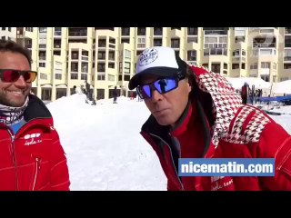 Sotchi 2014: à Isola 2000, le père de Mathieu Faivre conseille son fils