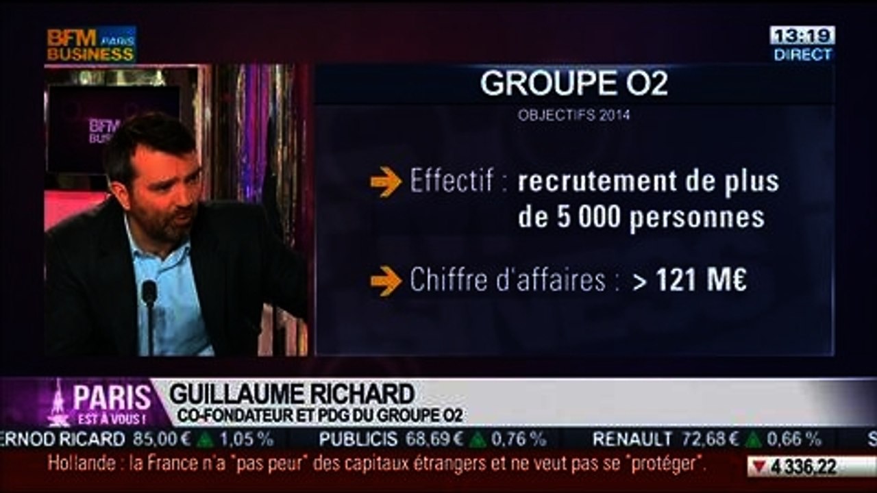 Le Paris de Guillaume Richard, Groupe O2, dans Paris est à vous – 17/02