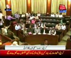 Opposition uproar disrupts Sindh Assembly session