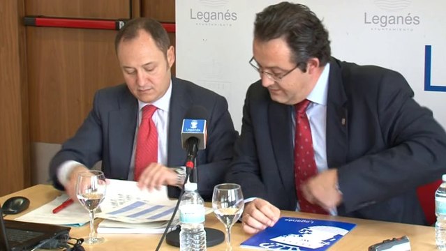 Presentación inicial del Proyecto de Presupuestos para el año 2014 del Ayuntamiento de Leganés