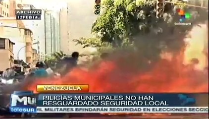 Venezuela: policía local se encargaría de seguridad durante protestas