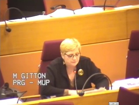 Région IDF - Voeu PS Décentralisation - Mireille GITTON (PRG)