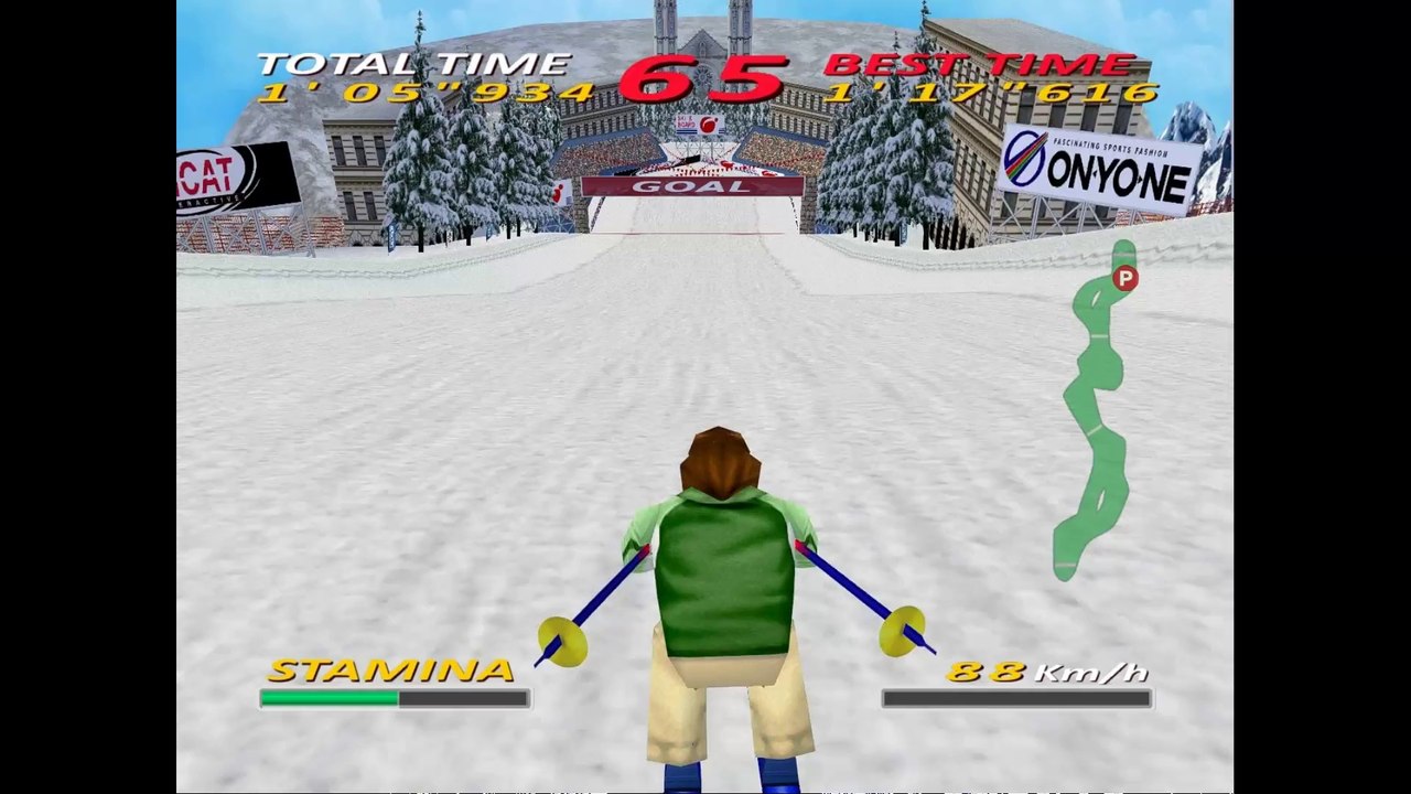 Big Mountain 2014 - Stage 1 (Big Mountain 2000 Retexture) (N64)