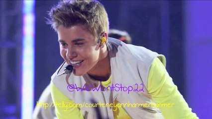 Justin Bieber shirtless