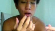 Cigarette up nose